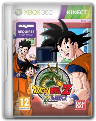 Capa Jogo Dragon Ball Z Kinect XBOX 360