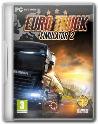 Capa Jogo Euro Truck Simulator 2 PC