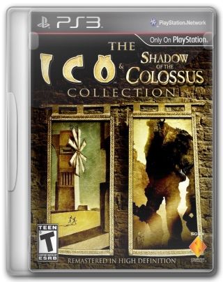 Capa ICO and Shadow of the Colossus PS3