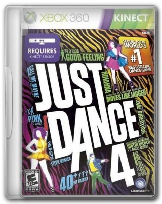Capa Jogo Just Dance 4 XBOX 360