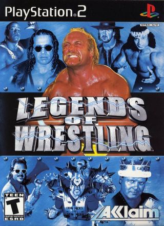 Capa Jogo Legends of Wrestling PS2