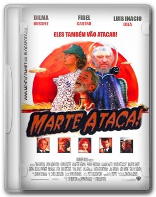 Capa do Filme Marte Ataca!