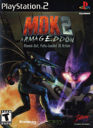 Capa Jogo MDK 2 Armageddon PS2