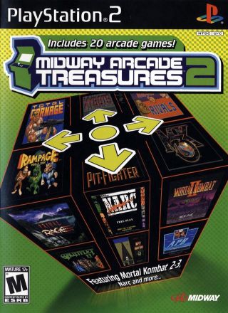 Capa Jogo Midway Arcade Treasures 2 PS2