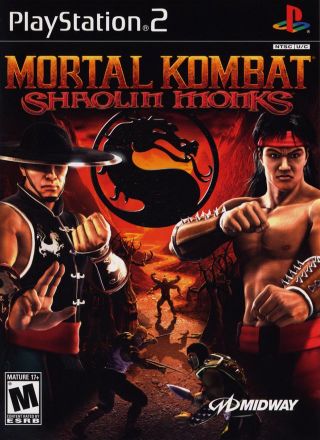 Capa Jogo Mortal Kombat Shaolin Monks PS2