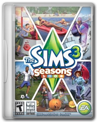 Capa Jogo The Sims 3 Seasons PC