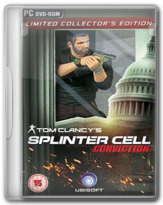 Capa Jogo Tom Clancys Splinter Cell Conviction PC Capa Jogo Tom Clancys Splinter Cell Conviction PC