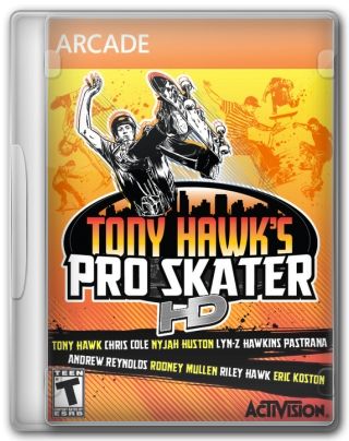 Capa Jogo Tony Hawks Pro Skater HD PC Capa Jogo Tony Hawks Pro Skater HD PC