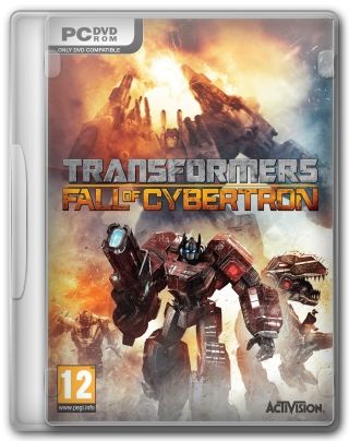 Capa Jogo Transformers Fall of Cybertron PC