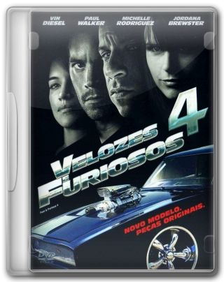 Capa do Filme Velozes e Furiosos 4