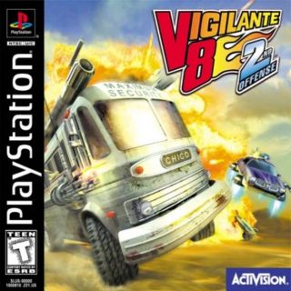 Vigilante 8 2nd Offense Playstation 1 ISO Download Baixar Vigilante 8