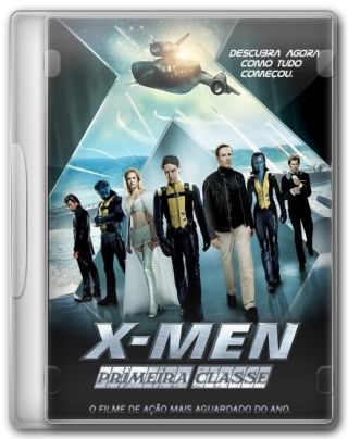 Capa do Filme X-Men Primeira Classe