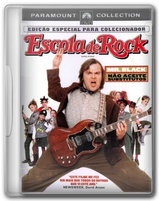 Capa do Filme Escola de Rock