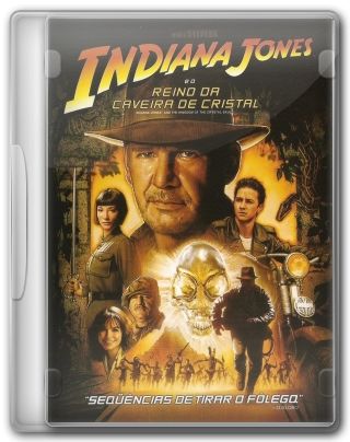 Capa do Filme Indiana Jones e o Reino da Caveira de Cristal