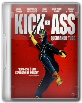 Capa do Filme Kick Ass Quebrando Tudo