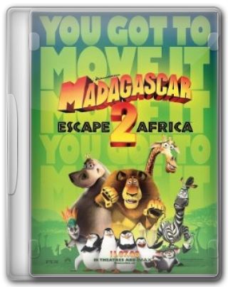 Capa do Filme Madagascar 2 A Grande Escapada