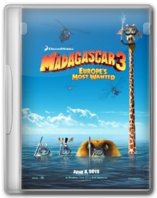 Capa do Filme Madagascar 3 Europe's Most Wanted
