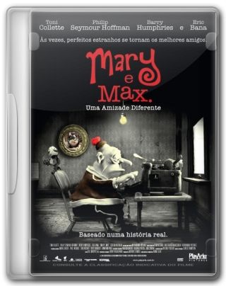 Capa do Filme Mary e Max Uma Amizade Diferente