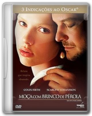 Capa do Filme Moça com Brinco de Pérola