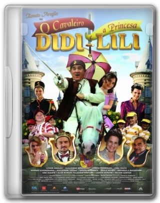 Capa do Filme O Cavaleiro Didi e a Princesa Lili
