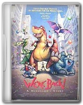 Capa do Filme Os Dinossauros Voltaram