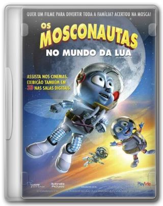 Capa do Filme Os Mosconautas no Mundo da Lua