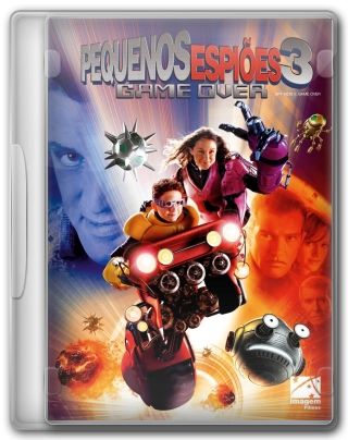 Capa do Filme Pequenos Espiões 3-D - Game Over