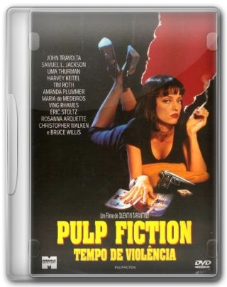 Capa do Filme Pulp Fiction Tempo de Violência