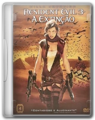 Capa do Filme Resident Evil 3 - A Extinção