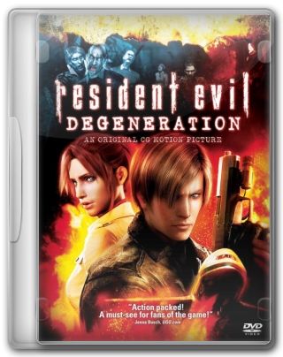 Capa do Filme Resident Evil Degeneração