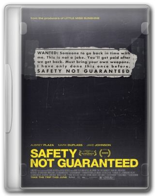 Capa do Filme Safety Not Guaranteed