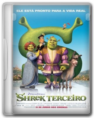 Capa do Filme Shrek Terceiro