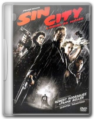 Capa do Filme Sin City - A Cidade do Pecado