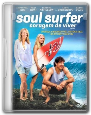 Capa do Filme Soul Surfer Coragem de Viver