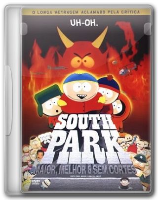 Capa do Filme South Park: Maior, Melhor e Sem Cortes