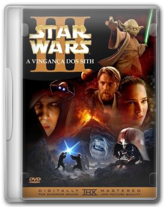 Capa do Filme Star Wars Episódio 3 A Vingança dos Sith