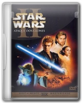 Capa do Filme Star Wars: Episódio II Ataque dos Clones