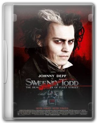 Capa do Filme Sweeney Todd O Barbeiro Demoníaco da Rua Fleet