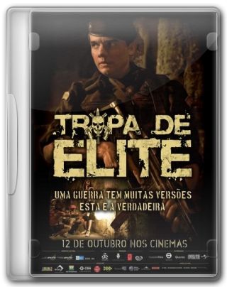 Capa do Filme Tropa de Elite 1