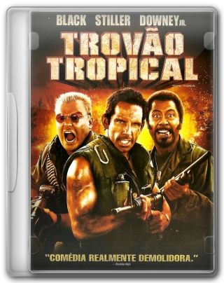 Capa do Filme Trovão Tropical