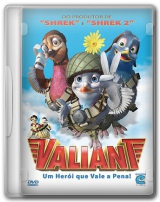 Capa do Filme Valiant Um Herói Que Vale a Pena