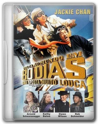 Capa do Filme Volta ao Mundo em 80 Dias Uma Aposta Muito Louca